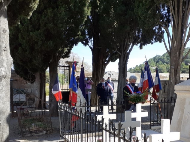 Commémoration de l'armistice du 8 mai 1945